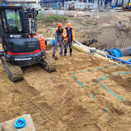 Baggerarbeiten im Tiefbau von SH Tiefbau